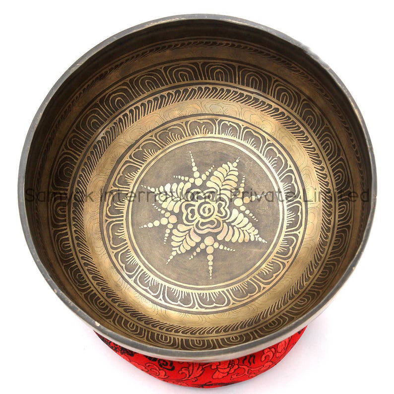 Handmade Singing bowls with Tibetan mantra| Sound Therapy| meditation and healing