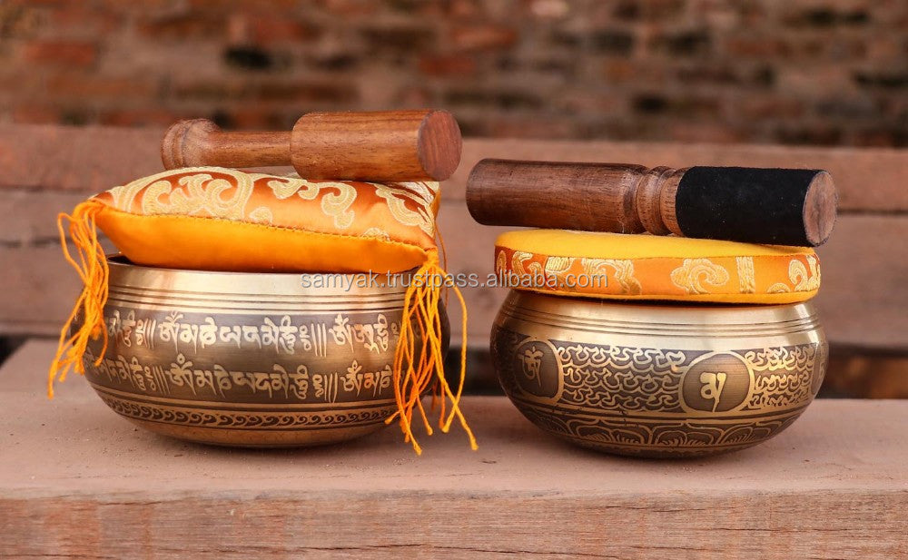 Tibetan Mantra Singing Bowl for Sound Therapy