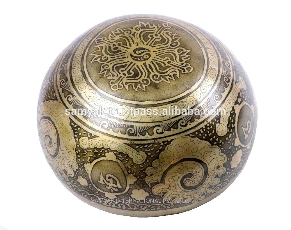 Handmade Hand Hammered Singing Bowls, Tibetan Singing Bowl Perfect For Meditation and Yoga
