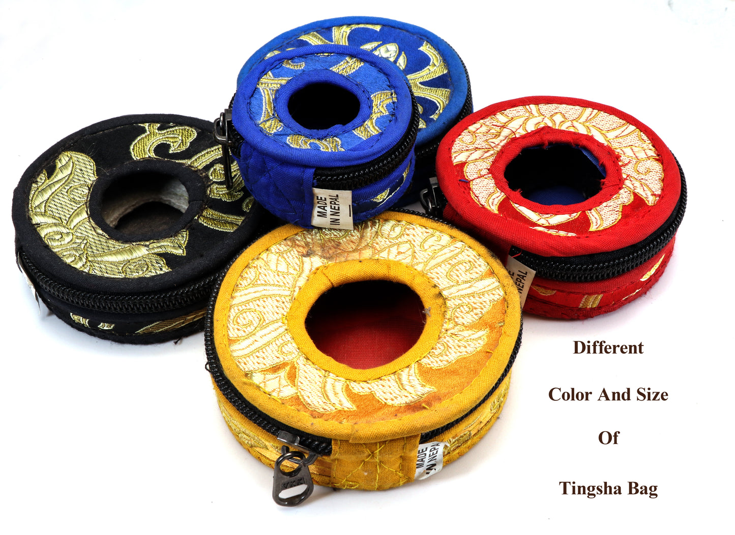 Tibetan Tingsha  Cymbals Bells  With Lucky Symbols