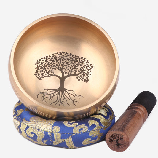 Tree Art Tibetan Singing Bowl