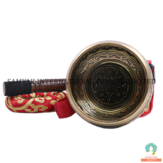 Four-Buddha Singing Bowl Set