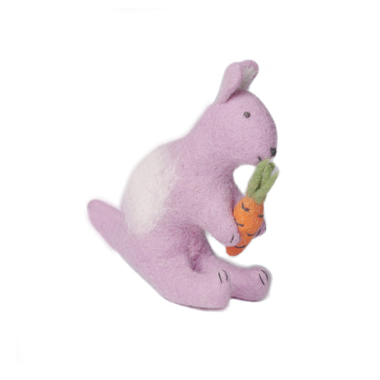 Felt Pink Rabbit