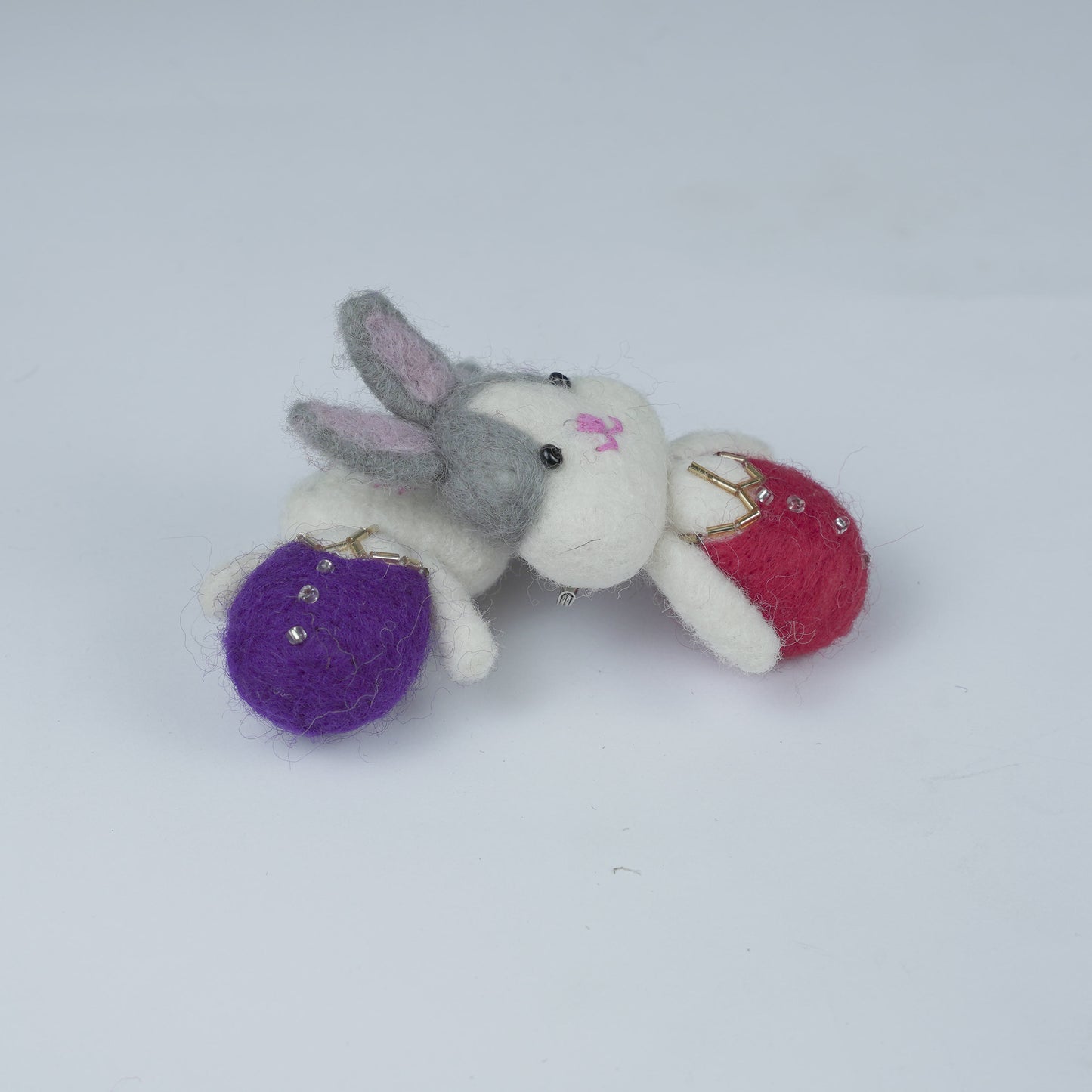 Felt Rabbit Key Chains