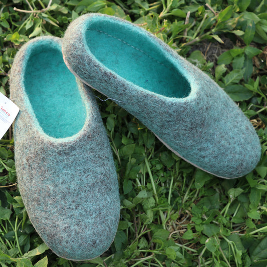 Plain Felt Slippers