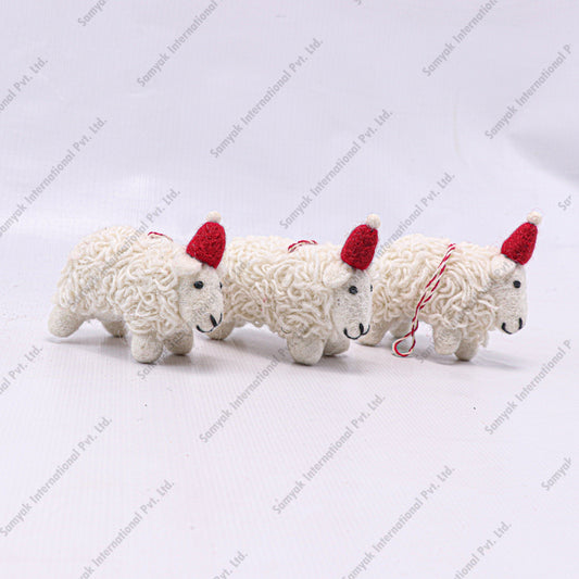 Christmas Decoration Sheep Toy