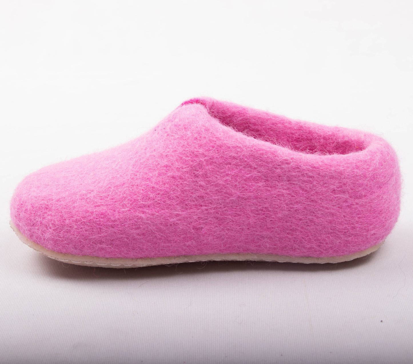 Pink Felt Shoe