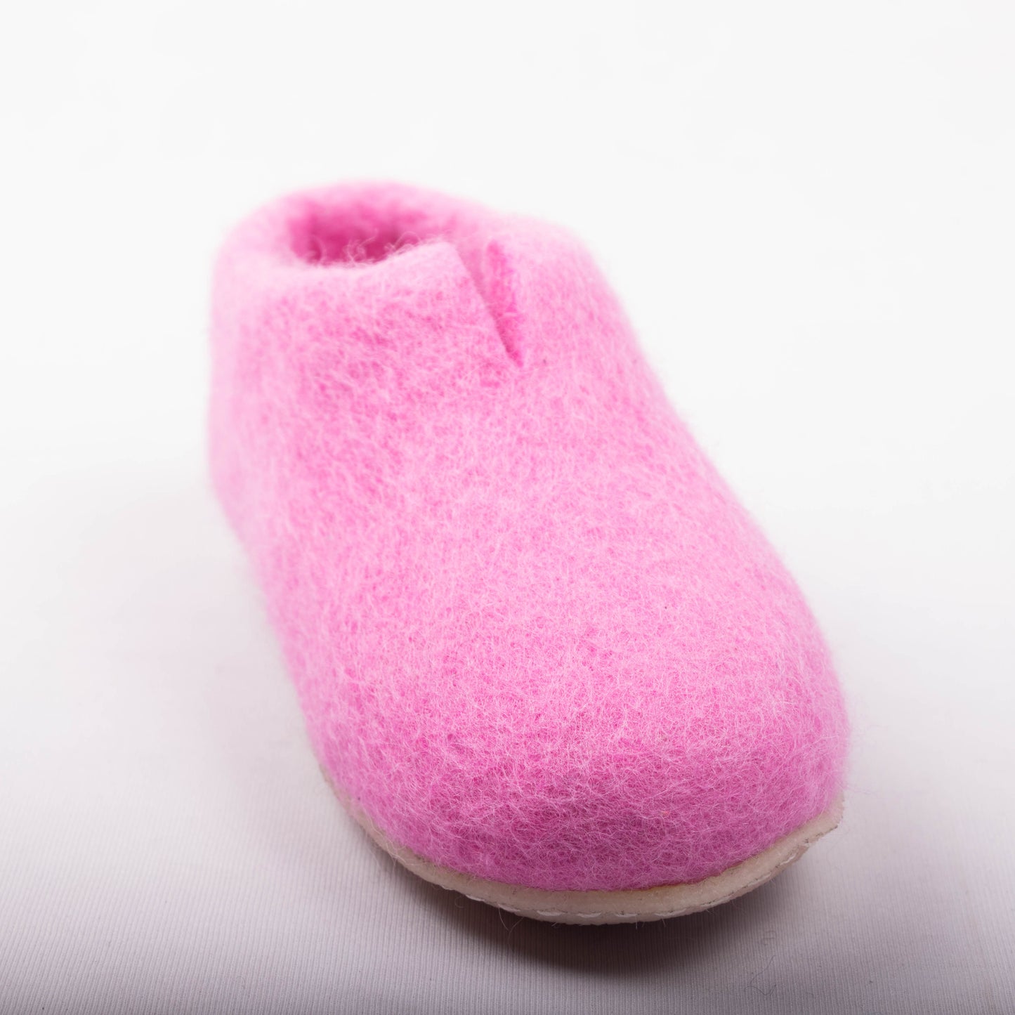 Pink Felt Shoe