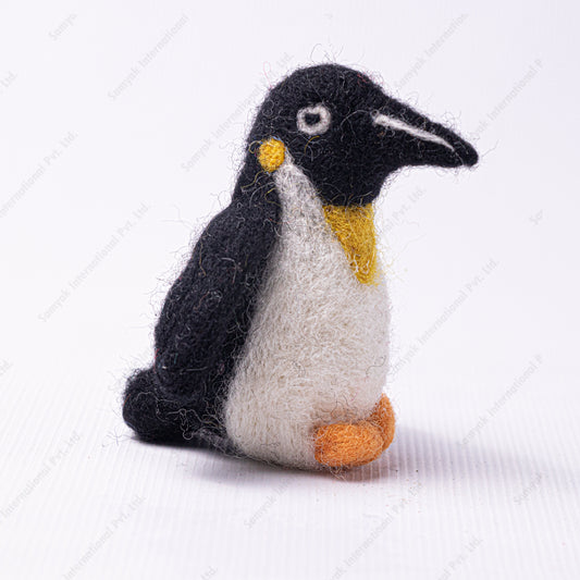 Felt Penguin Figure