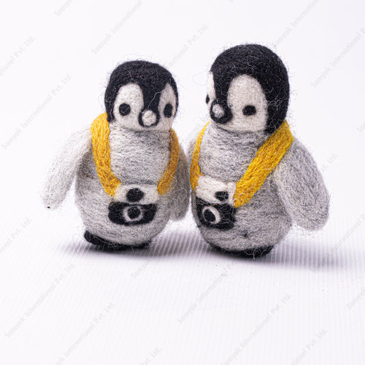 Mini Felt Penguins Plush Toy