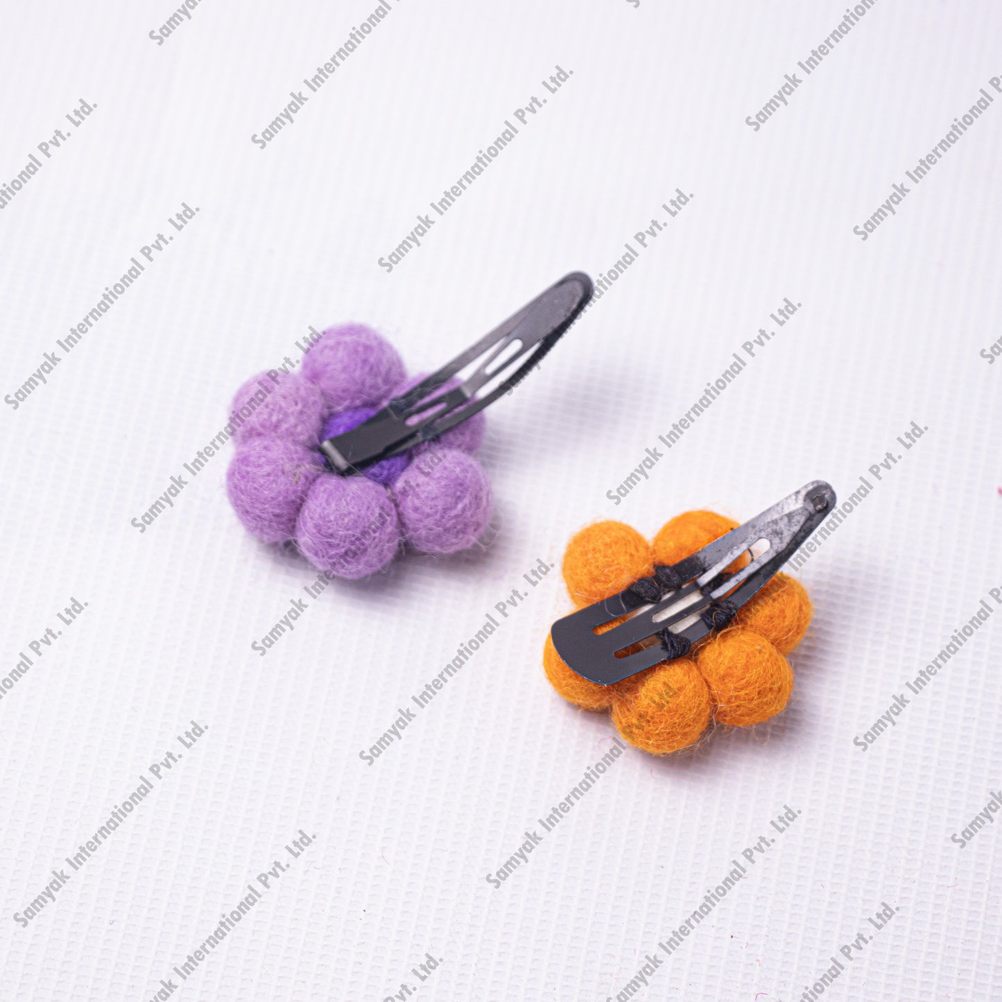 Felt Flower Hair Clip/Brooch