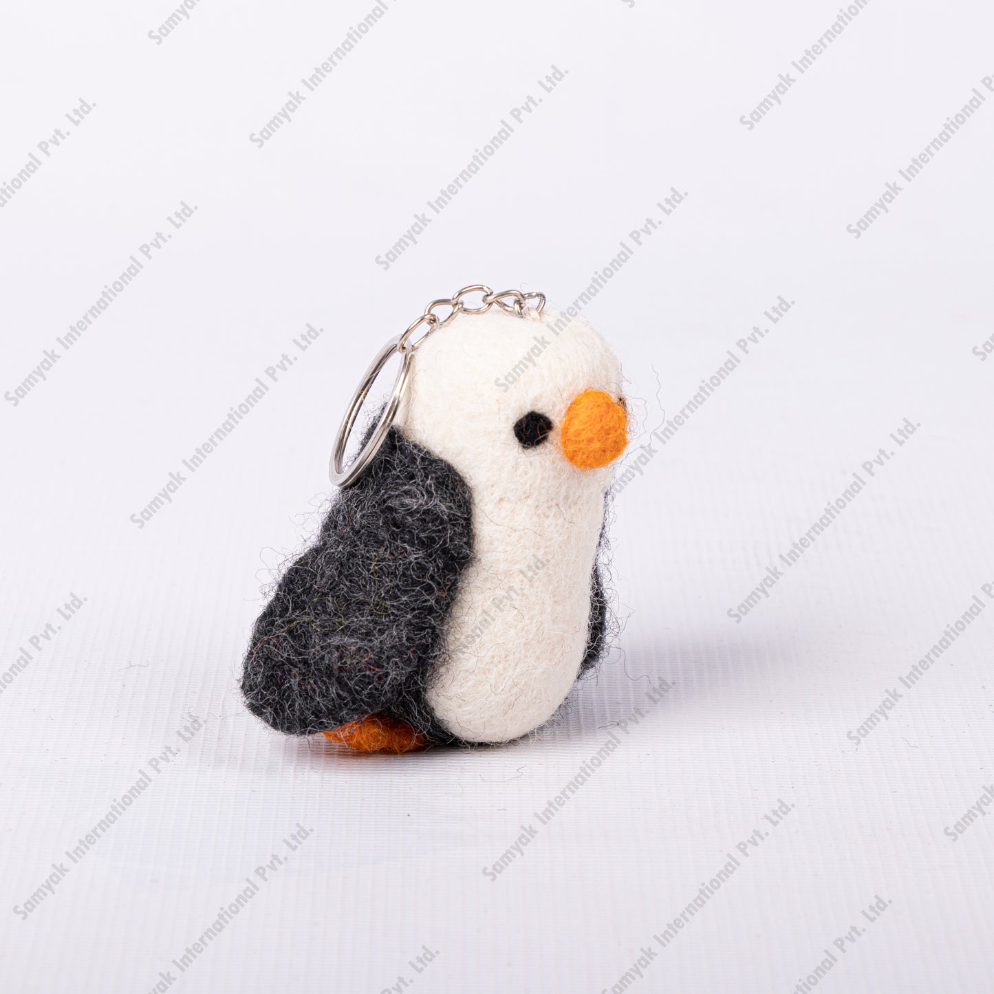 Felt Penguin Keychain