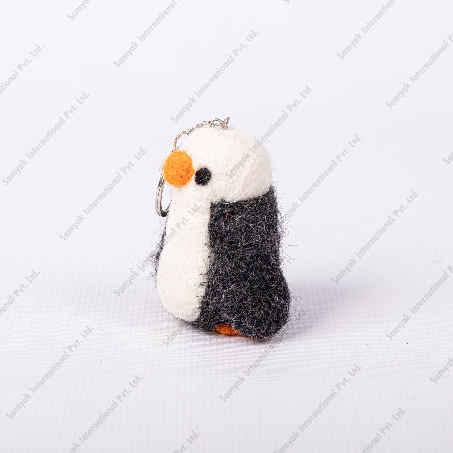 Felt Penguin Keychain