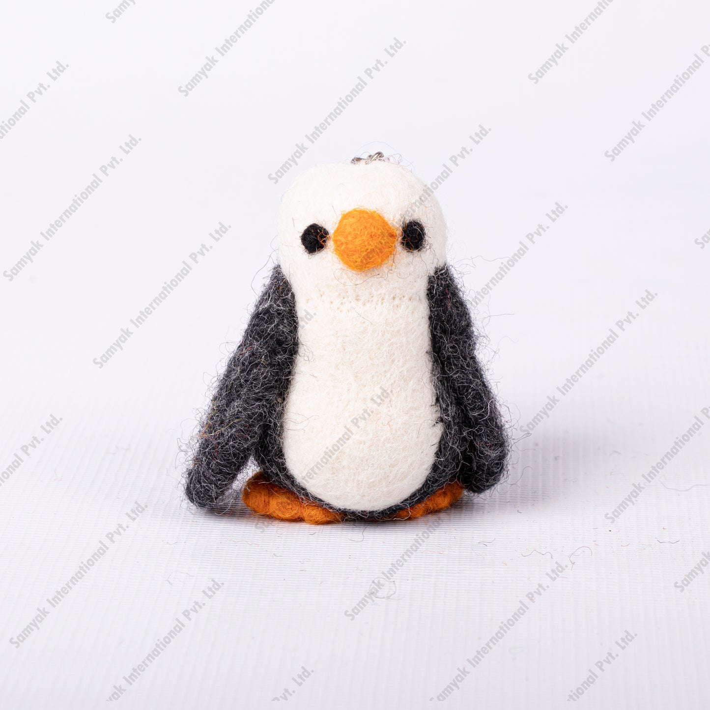 Felt Penguin Keychain