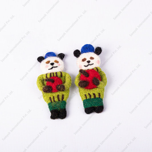 Panda Brooch 2