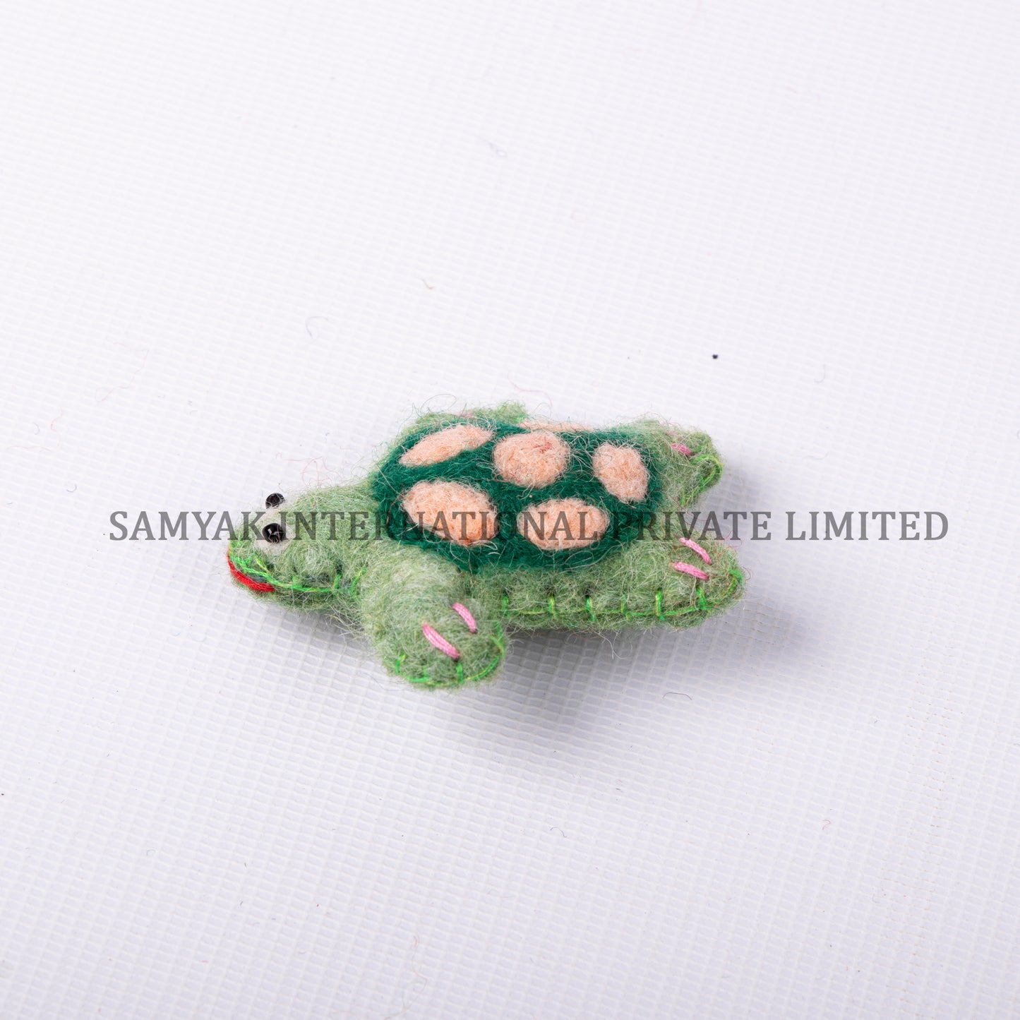 Tortoise Felt Brooch