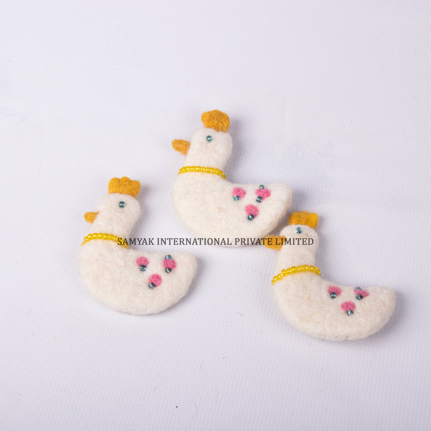 Mini Duck Felt Brooch