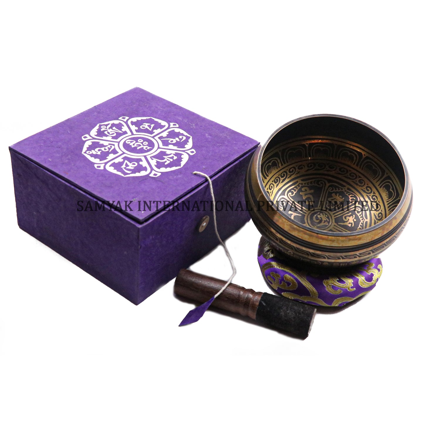 Handmade Tibetan Singing Bowl Set