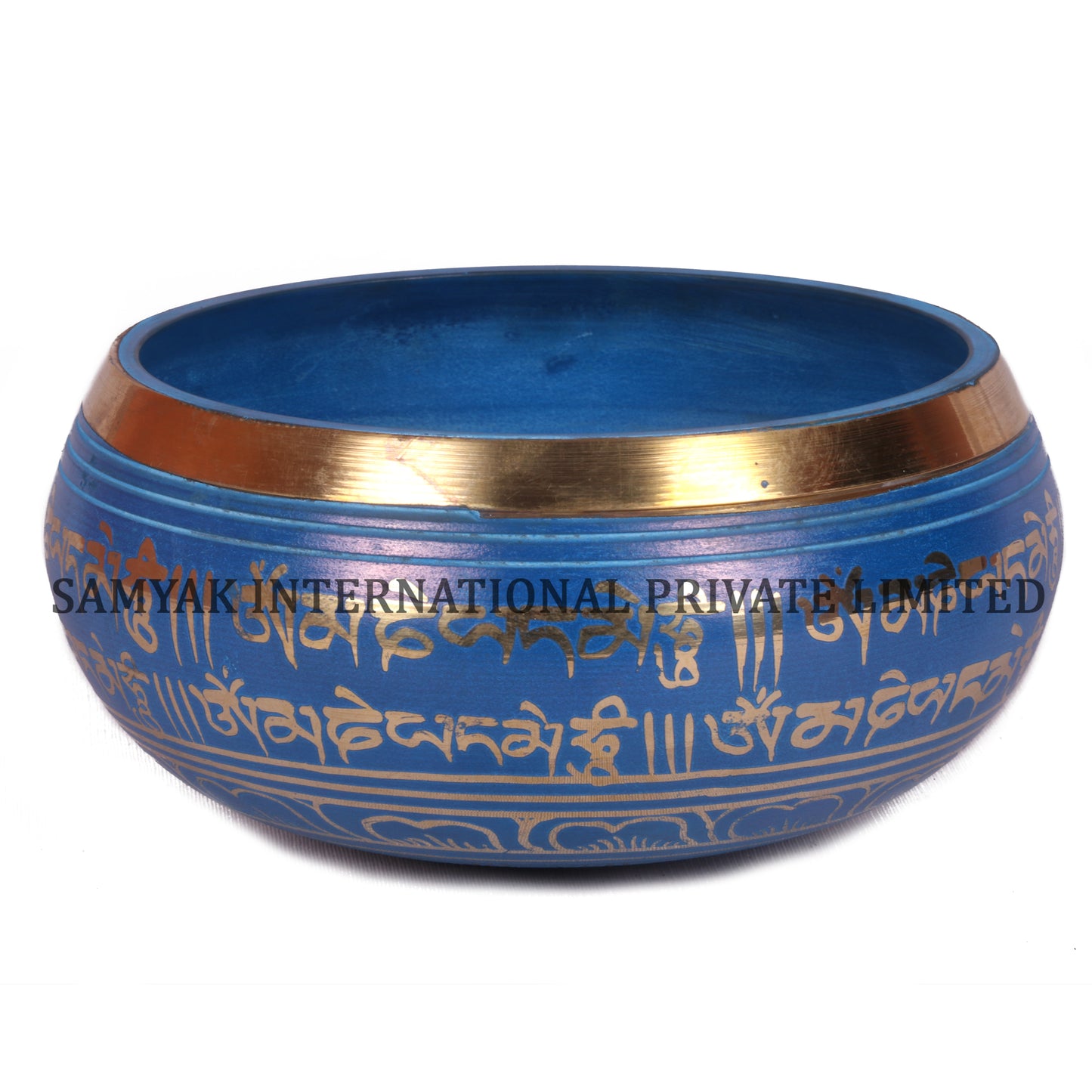 Art Tibetan Singing Bowl Colored Handmade Metal Crafts