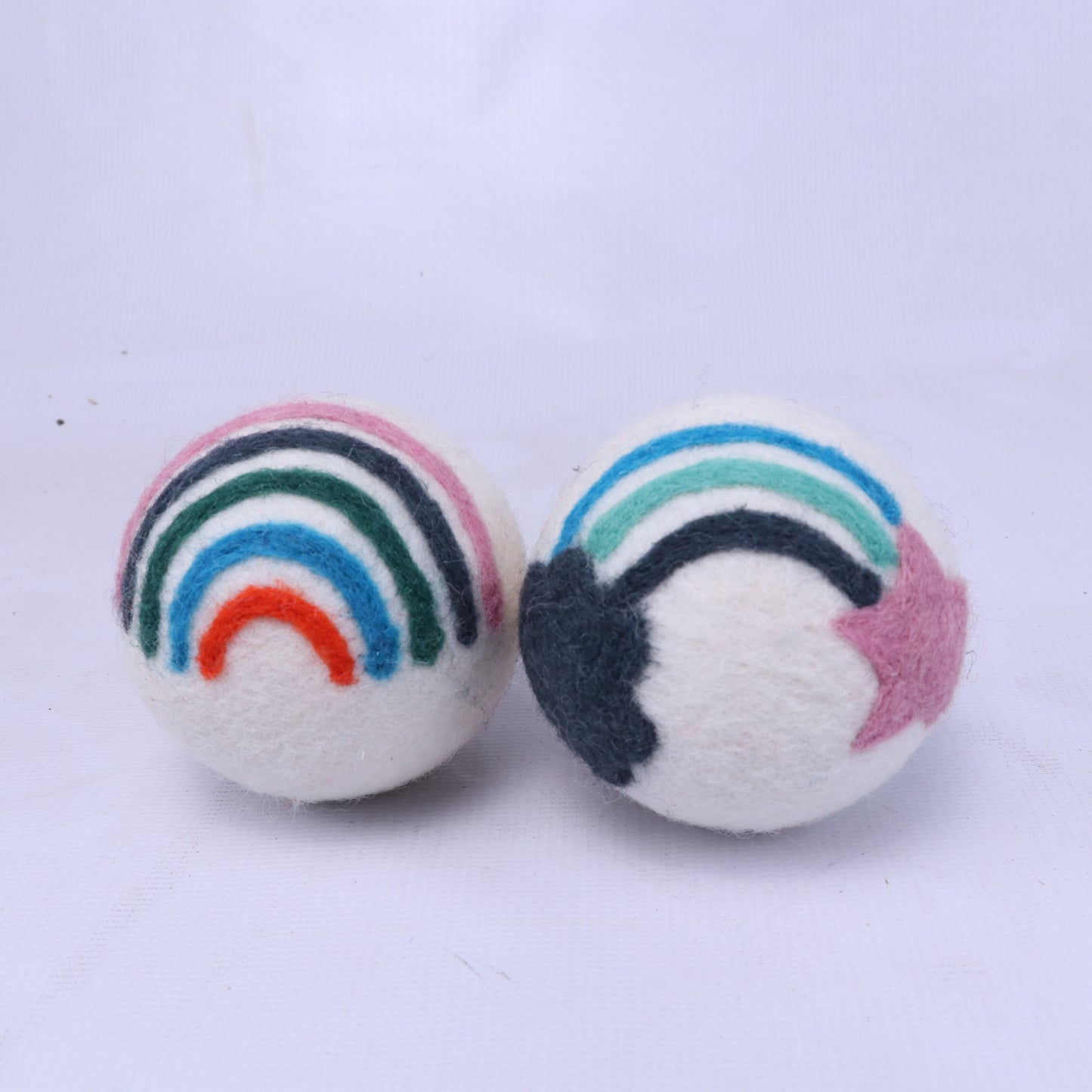 Rainbow Pattern dryer balls