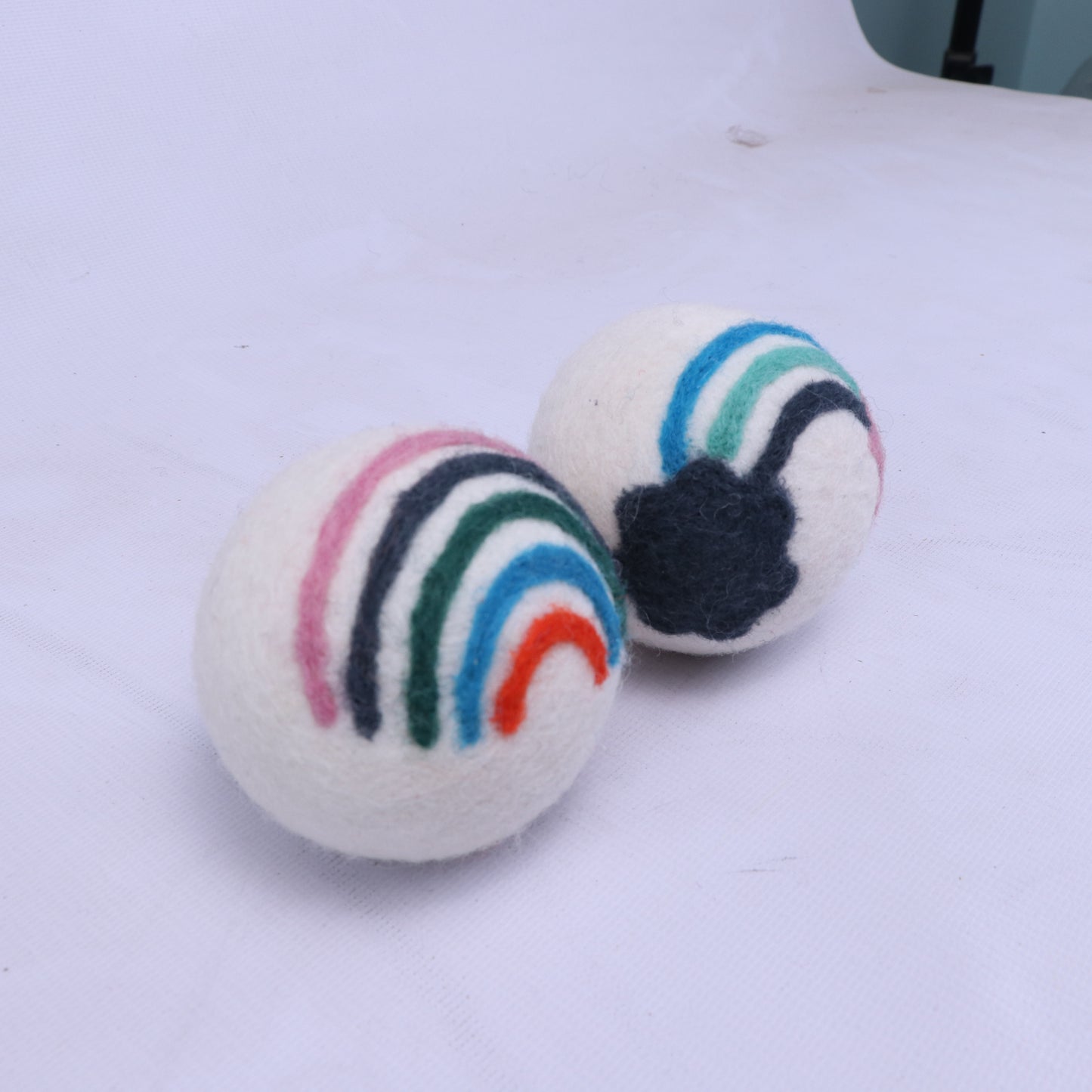 Rainbow Pattern dryer balls