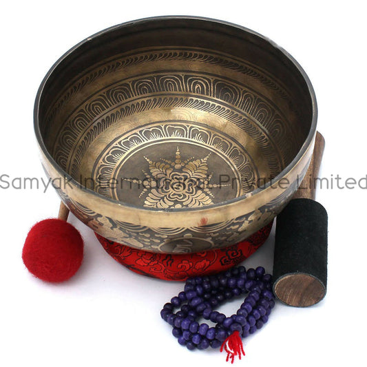 Handmade Singing bowls with Tibetan mantra| Sound Therapy| meditation and healing