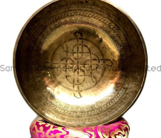 Tibetan Sound Therapy and Meditation Mantra Metal Singing Bowl