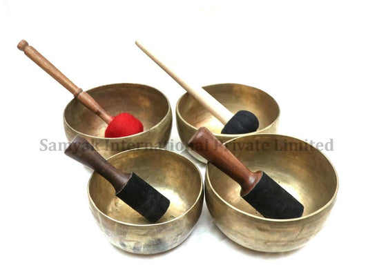 Classic Tibetan Singing Bowl With Hammer Mallet