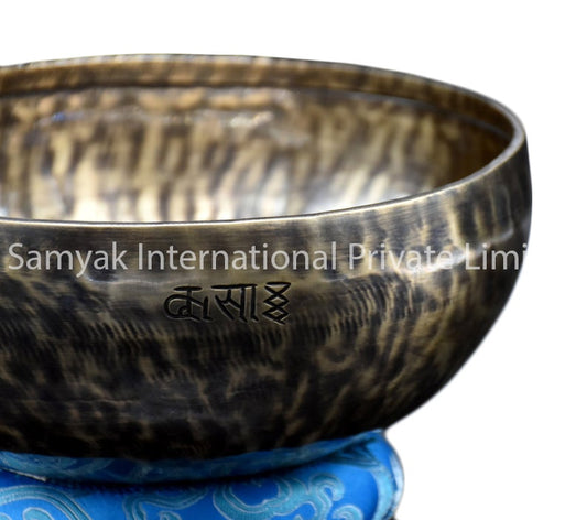 Handmade Moon TIbetan Singing Bowl for meditation| Sound Therapy